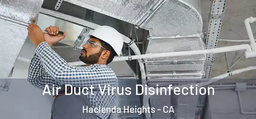  Air Duct Virus Disinfection Hacienda Heights - CA