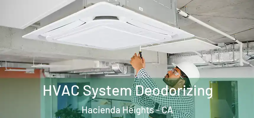 HVAC System Deodorizing Hacienda Heights - CA